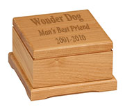 Small Engraved Pet Urn