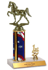 9" Tennessee Walker Horse Trim Trophy