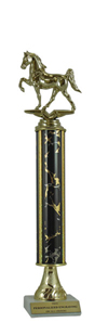 15" Excalibur Tennessee Walker Horse Trophy