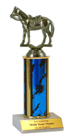 9" Western Horse Trophy
