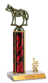 11" Western Horse Trim Trophy