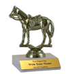 5" Western Horse Trophy