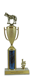 13" Western Horse Cup Trim Trophy