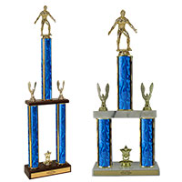 Wrestling Multi-Column Trophies