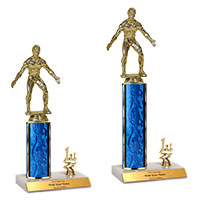 Wrestling Trim Trophies