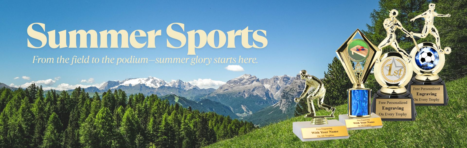 Summer Sports Trophies