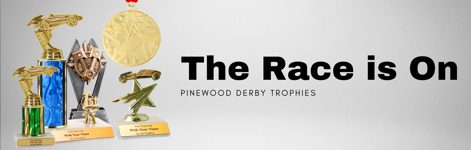 Pinewood Derby Trophies